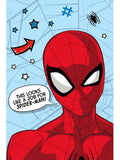 Spiderman Throw Size Fleece Blanket (SUPER SOFT)