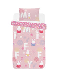 Miffy Floral Reversible Single Quilt Cover Set