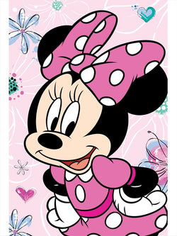 Minnie Mouse Throw Size Fleece Blanket (SUPER SOFT)