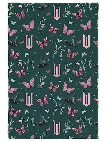 Wicked Elphaba Throw Size Fleece Blanket (SUPER SOFT)