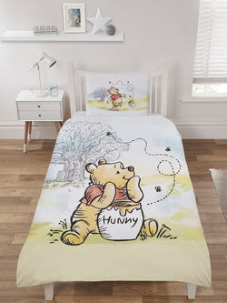 Winnie The Pooh Explore Reversible Single Quilt Cover Set