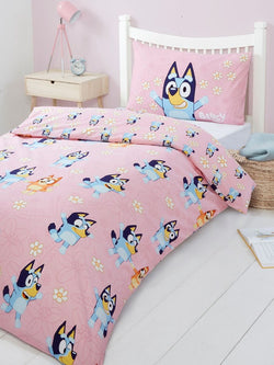 Bluey Daisy Reversible - Toddler/ Junior/ Cot Quilt Cover Set