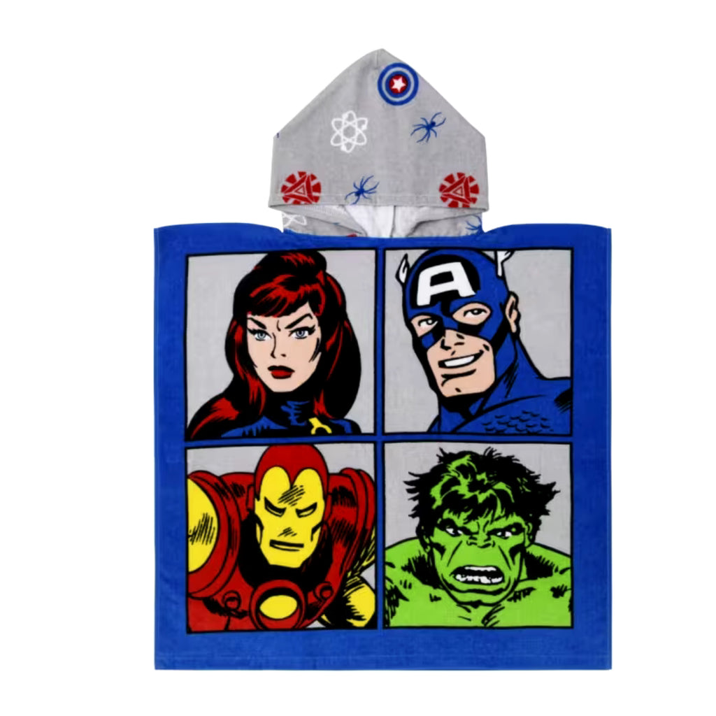Asciugamano In Microfibra Marvel Avengers Per Bambini – 70x140 Cm, Con Supereroi, Morbido E Lavabile