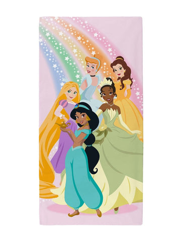 Disney Princess Rainbow Licensed Towel