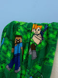 Minecraft Levels Throw Size Fleece Blanket