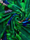 Minecraft Levels Throw Size Fleece Blanket