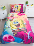 SpongeBob SquarePants Single Quilt Cover Set EURO Case