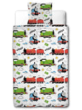 Thomas The Tank Engine Ride On  "Reversible" Single Quilt Cover Set POLYESTER