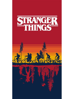 Stranger Things Sunset Towel