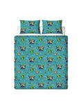 Minecraft Level Up Double to Queen Quilt Cover Set - POLYESTER