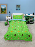 Minecraft Levels Single Quilt Cover Set