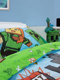 Minecraft Levels Single Quilt Cover Set