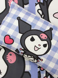 Hello Kitty Kuromi Rebel Single Quilt Cover Set POLYESTER
