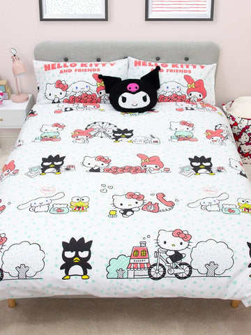 Hello Kitty Rare Double to Queen Quilt Cover Set