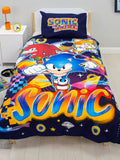 Sonic the Hedgehog Liquid Single Quilt Cover Set
