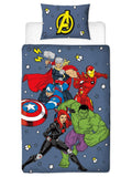 Marvel Avengers Single Quilt Cover Set