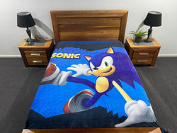 Sonic Queen Faux Mink Blanket All Season
