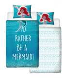 Ariel The Little Mermaid Princess Single Quilt Cover Set