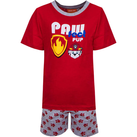Paw Patrol Summer Pjs Pyjamas Red