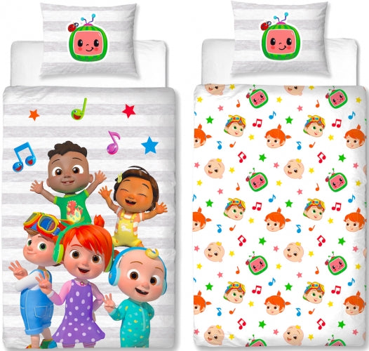 Cocomelon Licensed Single Quilt Cover Set – Kids Korna