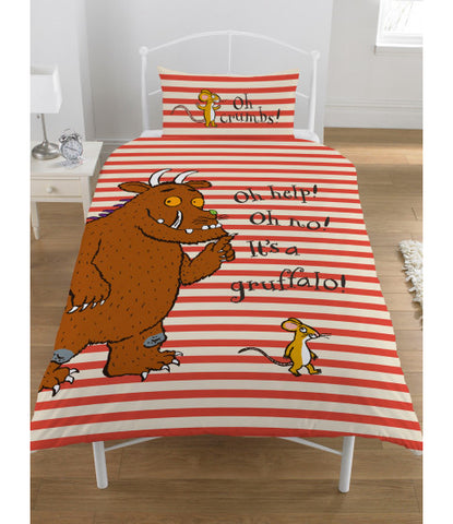 The Gruffalo Oh Help Single Quilt Cover Set