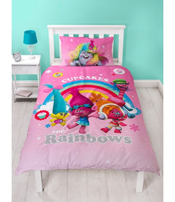 Trolls Single Quilt Cover Set