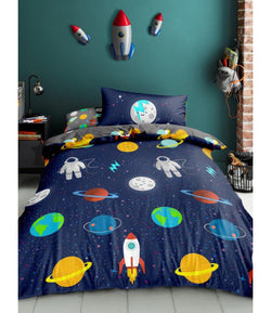 Space Single Quilt Cover Set