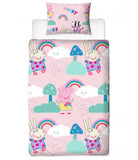 Peppa Pig Storm Licensed Single Quilt Cover Set POLYESTER
