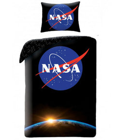 Nasa Space Single Quilt Cover Set EURO CASE