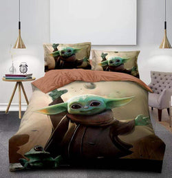 Star Wars Baby Yoda Quilt Cover Set
