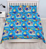 FIREMAN SAM COOL Double to Queen Quilt Cover Set POLYESTER