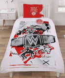 WWE Wrestling Champion "Reversible" Single Quilt Cover Set