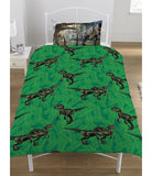 Dinosaur Jurassic Predators Single Quilt Cover Set