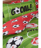 Soccer Double to Queen Quilt Cover Set