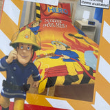 Fireman Sam Flames Single Quilt Cover Set POLYESTER