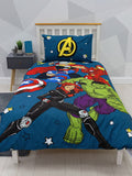 Marvel Avengers Single Quilt Cover Set