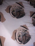 Pug Double to Queen Quilt Cover Set
