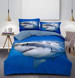 PRE ORDER Shark Ocean Quilt Cover Set