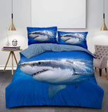 PRE ORDER Shark Ocean Quilt Cover Set