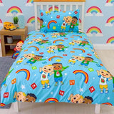 Cocomelon Cute Single Quilt Cover Set POLYESTER