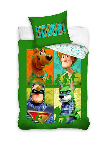 Scooby Doo Cotton Single Quilt Cover Set EURO Case