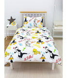 Looney Tunes Gang Single Quilt Cover Set POLYESTER