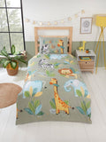 Rumble In The Jungle Toddler/ Junior/ Cot Quilt Cover Set