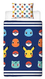 Pokemon Badges Single Quilt Cover Set POLYESTER