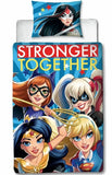 Stronger together superhero wonder woman marvel Single Quilt Cover Set