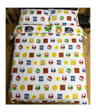 SUPER MARIO Double to Queen Quilt Cover Set - POLYESTER