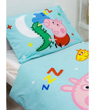 GEORGE PIG COUNTING - Toddler/ Junior/ Cot Quilt Cover Set