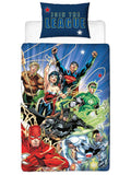 Justice League Join Single Quilt Cover Set