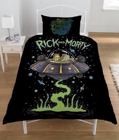 Rick and Morty Single Quilt Cover Set