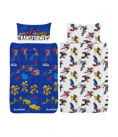 Transformers Roll Out Single Quilt Cover Set